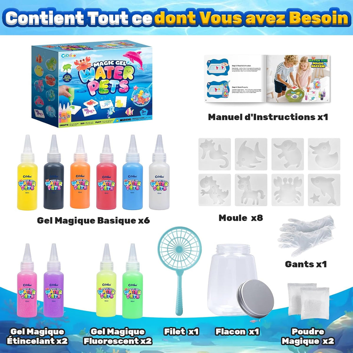 AquaPets™ – Le Kit des Animaux Magiques